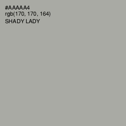 #AAAAA4 - Shady Lady Color Image